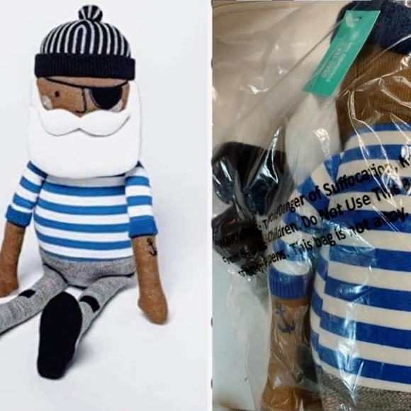 Pillowfort Pirate Plush - Picture 2 of 2